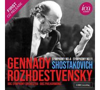 Dmitri Shostakovich Shostakovich: Symphony No. 4/Symphony No. 11 (CD) Album