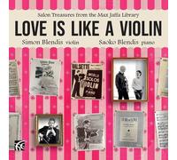 Audio Cd Simon Blendis / Saoko Blendis: Love Is Like A Violin - Salon Treasures