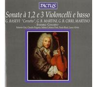 Sonate A 1,2 & 3 Violoncelli e Basso: Basevi, Martini, Cirri, M... (Audio Cd)