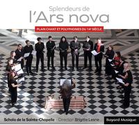 Audio Cd Splendeurs De L'ars Nova: Plain Chant Et Polyphonies Du 14E Siecle