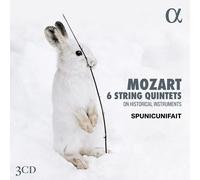 Audio Cd Spunicunifait: Mozart - 6 String Quintets On Historical Instruments