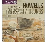 Audio Cd Tom Edney / The Mira Ensemble / Nick Salwey: Herbert Howells - Partsong