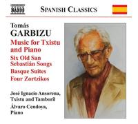 Audio Cd Tomas Garbizu - Music For Txistu And Piano