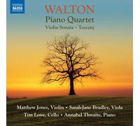 Piano Quartet, Violin Sonata, Toccata - William Walton (Audio Cd)