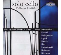 Boettcher, Wolfgang - 20th-Century Cello Works