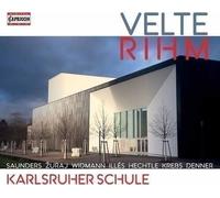 Rebecca Saunders Karlsruher Schule: Velte Rihm (CD) Box Set