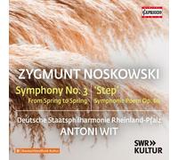 Audio Cd Zygmunt Noskowski - Symphony No. 3