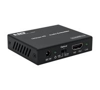 - Audio Embedder compatibile 4K 60Hz .0 Audio Inserter HD+Aux+Digital Toslink Audio a - Compatibile 18 Gbps