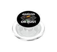 Audio Engineer Analog Or Bust Vintage Gear PopSockets PopGrip per MagSafe