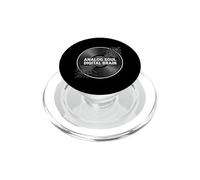Audio Engineer Analog Soul Digital Brain Record PopSockets PopGrip per MagSafe