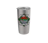 Audio Engineer Fix It In Post Sound Mixer Bicchiere termico in acciaio inox doppia parete
