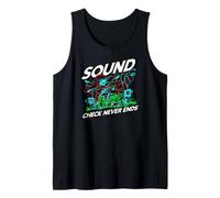 Audio Engineer Sound Check Never Ends Live Crew Graphic Canotta