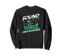 Audio Engineer Sound Check Never Ends Live Crew Graphic Felpa