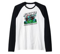 Audio Engineer Sound Check Never Ends Live Crew Graphic Maglia con Maniche Raglan