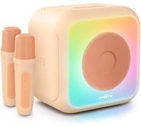 Cassa BT 30W Con 2 Microfoni Senza Fili Rosa