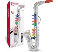 Strumenti Musicali - Vari - Bontempi: 32 4330 - Sassofono Cromato Grande A 8 ...