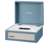 Crosley CR3517A-WB Voyager - Lettore CD portatile con altoparlanti stereo Bluetooth e radio FM, colore: Blu lavato