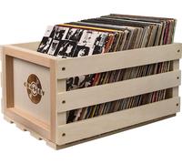 Audio & Hi-Fi Crosley: Record Storage Crate (Natural) (Cassetta Contenitore Vini