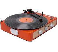 Audio & Hi-Fi Gadhouse: BRAD Retro Record Player (Arancio) (Built-In Bluetooth 5