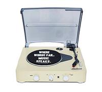 Audio & Hi-Fi Gadhouse: BRAD Retro Record Player (Avorio) (Built-In Bluetooth 5.