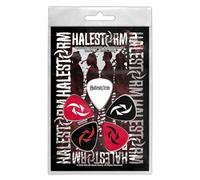 Halestorm - Plettri per chitarra, ritratti, confezione da 5, spessore 1 mm