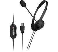 Audio & Hi-Fi Karma: HPM1138 - Cuffia Usb Con Microfono Per Videochiamate (Cuffi