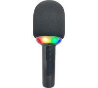 Karma Microfono Karaoke SNG N – con effetti luce – Nero