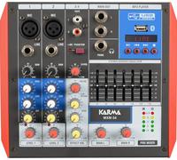 KARMA MXM 04 mixer 4 canali per live, karaoke, ecc. con lettore usb e bluetooth