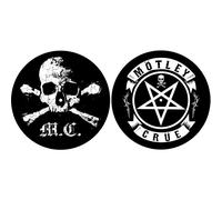 Audio & Hi-Fi Motley Crue: Skull/Pentagram Turntable Slipmat Set