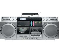 MUSE M-380GBS New GHETTOBLASTER Bluetooth USB 80W Registratore Cassette CD Radio
