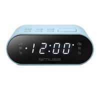 Muse: M-10 LA Clock Radio (White Display) (Teal) - AA.VV.