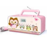 Muse M-29KP impianto stereo portatile Digitale 1 W FM, MW, PLL Multicolore Riproduzione MP3