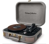 Audio & Hi-Fi Muse: MT-201BTG Turntable Stereo System Light Grey