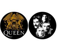 Merchandising Queen: Crest & Faces (Tappetino Per Giradischi)