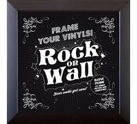 Audio & Hi-Fi Rock On Wall: 12 Inch Album Cover Frame Plastic - Black (Cornice P