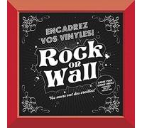 Audio & Hi-Fi Rock On Wall: 12 Inch Album Cover Frame Plastic - Red (Cornice Per