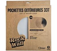 Audio & Hi-Fi Rock On Wall: Pochette Souple 33T X 100 Pe Recycle - Etui