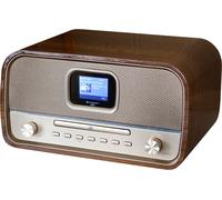 Soundmaster DAB970BR1 Stereo Music Centre con DAB+/UKW, CD-MP3, USB, Bluetooth e display a colori Radio Nostalgia