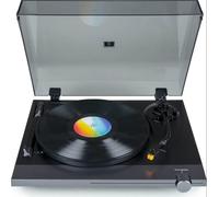 THOMSON TT700 - Platine vinyle premium 33 et 45 tours - Tete de lecture AT91 Audio Technica - Antiskating - Noire