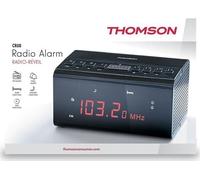 Audio & Hi-Fi Thomson: Radiosveglia Fm Nero Cr50