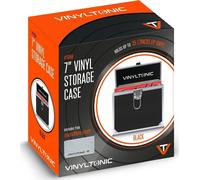 Audio & Hi-Fi Vinyl Tonic: 7" Vinyl Storage Case With Cloth - Black (Custodia &