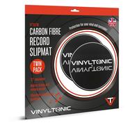 VT15TW Vinyl Tonic | Vinile Record Slipmat in fibra di carbonio (confezione doppia)