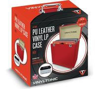 Audio & Hi-Fi Vinyl Tonic: Pu Leather Lp Case Red (With Vt04a)