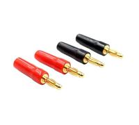 Audio Placcato Oro Cavo 'altoparlante Connettore del Cavo Spina a Banana Jack Vite di Bloccaggio Altoparlante Connettori Spina a Banana(50 Pieces)