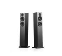 Audio Pro A38 W Diffusore Attivo da Pavimento con Streamer (Coppia) Black