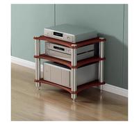 Audio scaffale diritto del pavimento per il teatro domestico, scaffalatura conclusa aperta per gli amplificatori e l'attrezzatura di AV