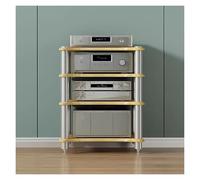 Audio scaffale diritto del pavimento per il teatro domestico, scaffalatura conclusa aperta per gli amplificatori e l'attrezzatura di AV