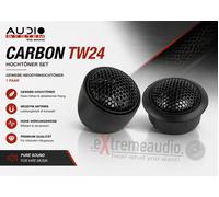 Audio System Tweeter Carbon TW24 1 paio di tweeter in tessuto al neodimio