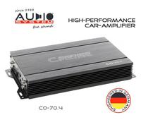 Audio System CO-70.4 4-Kanal Amplificatore 440 W Con Rtc Bassi Cavo Telecomando