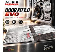 AUDIO SYSTEM DOOR KIT 2.0 EVO - Kit isolamento isolamento set completo per...
